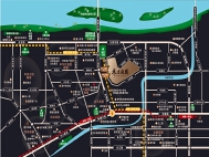 东方庭园区位图