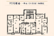 22号楼1单元（3-21层）