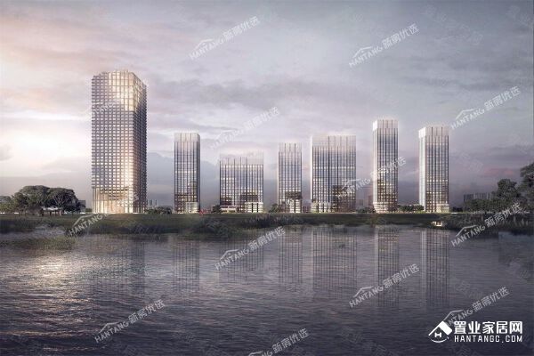华夏幸福丨深哈中心·松江序效果图